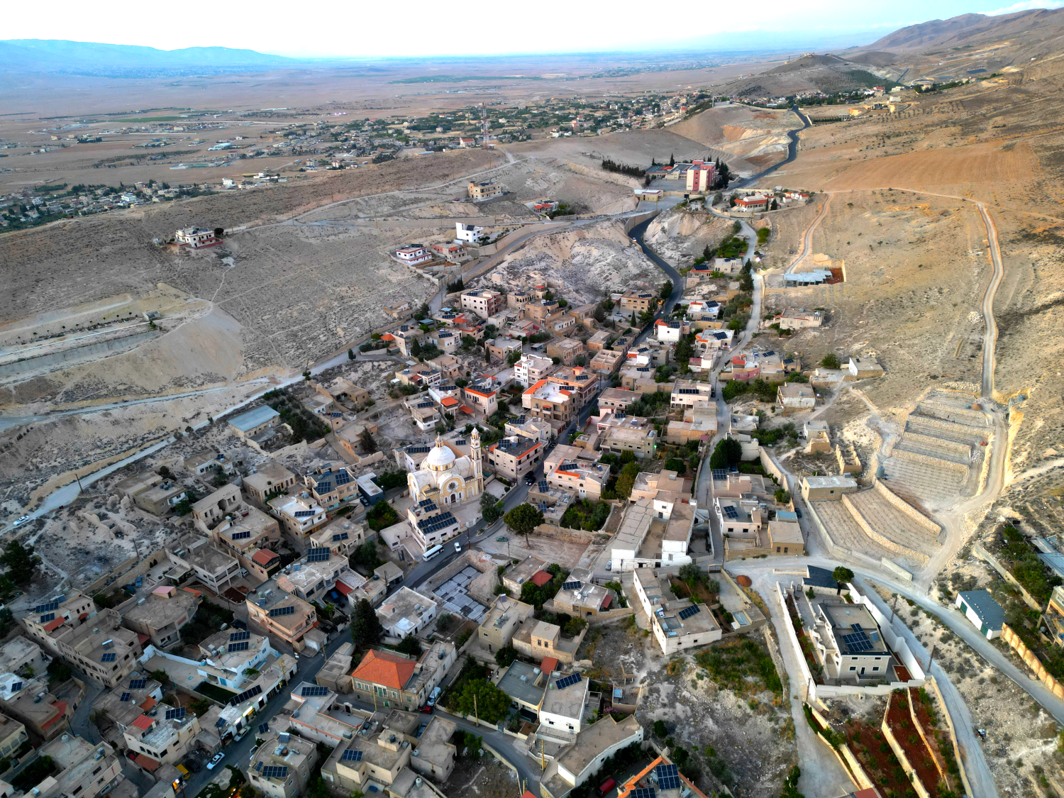 The village of Fake in Bekaa Valley